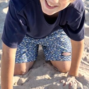 Vineyard Vines Fish Pattern Swim Trunks